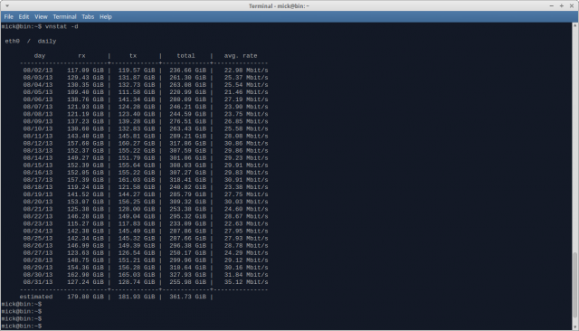bin-vnstat-d