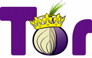 image of tor onion wearing crown