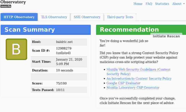 mozilla result